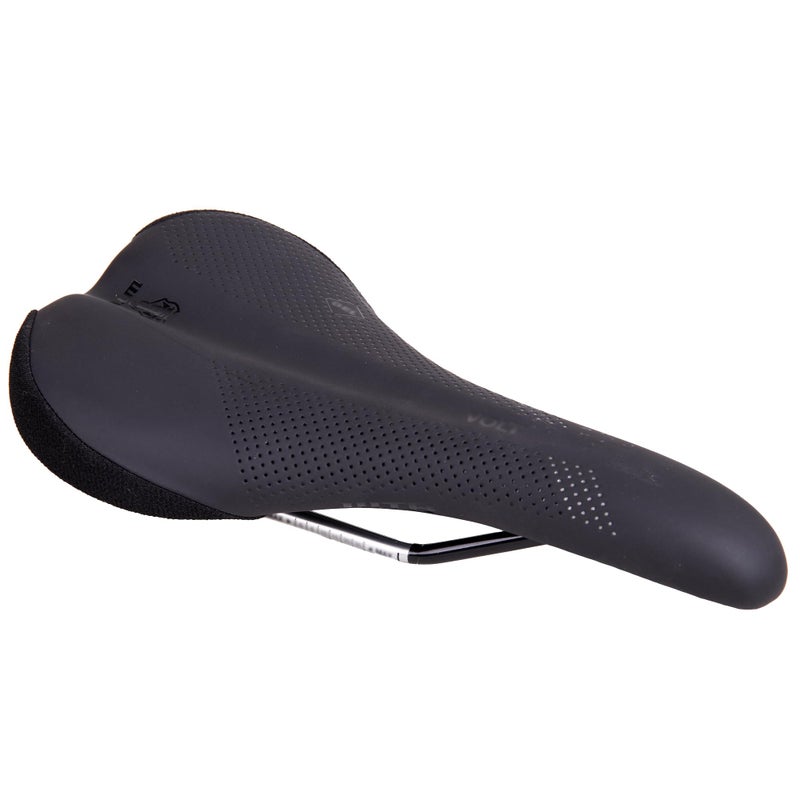 WTB Volt Bike Seat (Saddle) - Comfortable Medium Thickness Padding, Mountain, Gravel & E-Bikes (Cromoly Rail, Medium) - Image 1